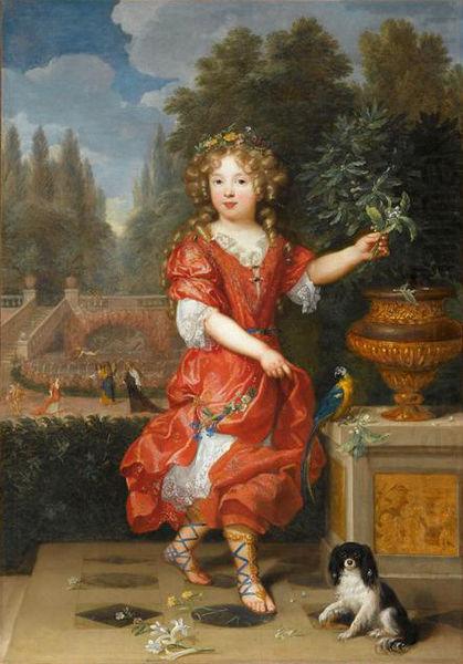 Pierre Mignard A young Mademoiselle de Blois china oil painting image